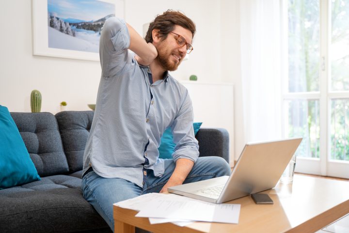working from home